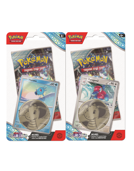 Pokémon TCG: Scarlet &amp; Violet – Sternenkrone – Checklane-Blister