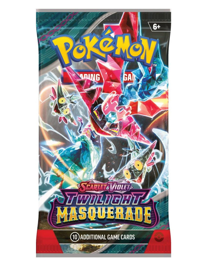 Pokemon booster-pakke fra Scarlet & Violet - Twilight Masquerade-serien SV06