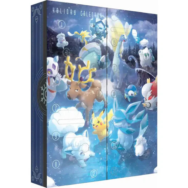 Pokémon Julekalender 2023 med 25 låger.
