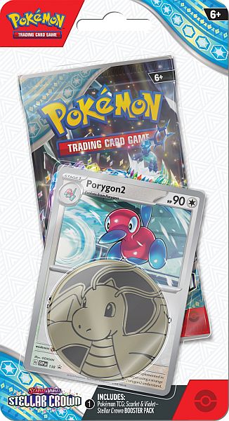 Pokémon TCG: Scarlet & Violet - Stellar Crown - Checklane Blister