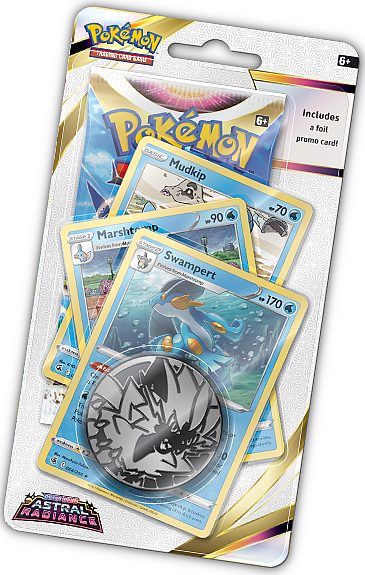 Pokémon Astral Radiance Premium Checklane Blister (Swampert)