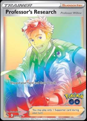 Professor’s Research – 084/078 – SWSH Pokemon GO