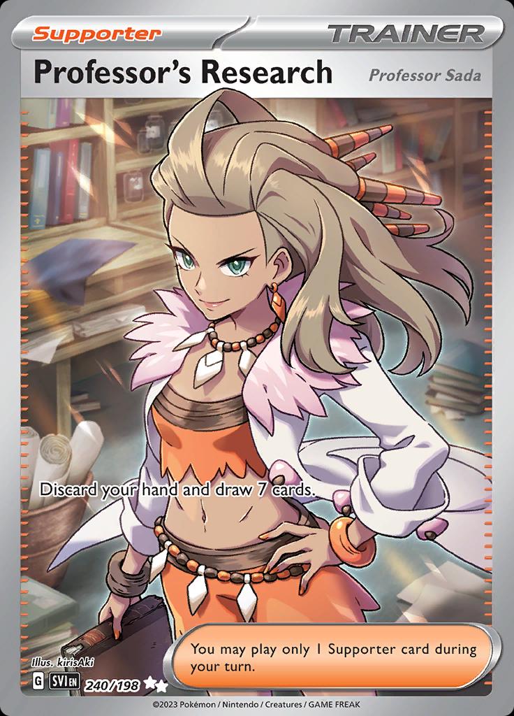 Professor’s Research ex - 240/198 - SV01 Scarlet & Violet