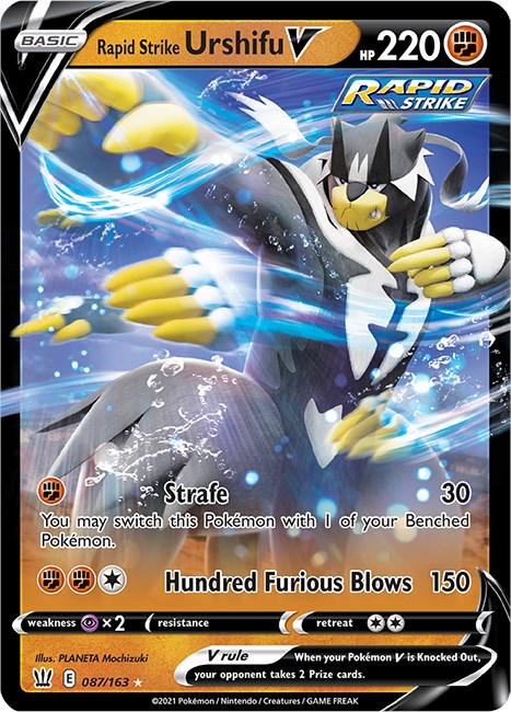 Rapid Strike Urshifu V - 087/163 Pokemon - SWSH Battle Styles