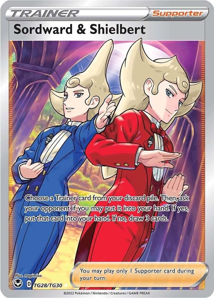 Sordward & Shielbert TG28/TG30 Pokemon SWSH Silver Tempest
