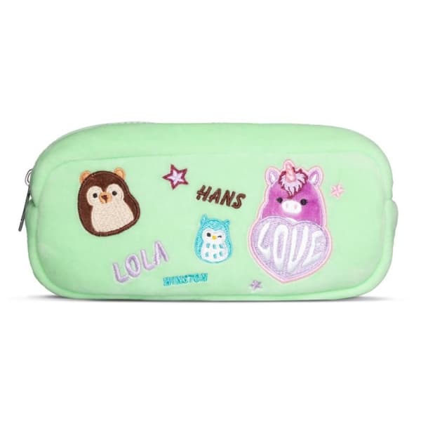 Squishmallows Mixed Squish Pencil Case med farverigt Squishmallows‑motiv, lynlåslukning og kompakt størrelse.