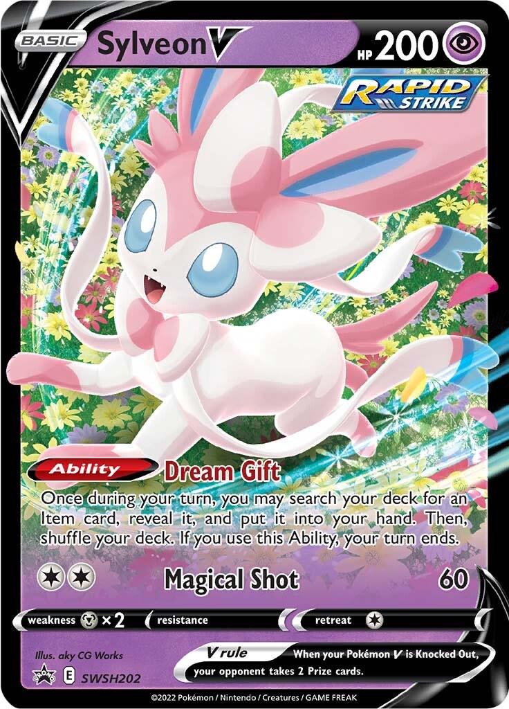 Sylveon V - SWSH202 Sword & Shield Promo