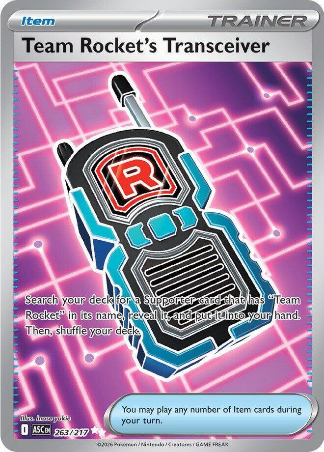 Team Rocket’s Transceiver 263/217 ME02.5 Ascended Heroes
