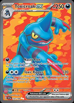 Toxicroak ex - 232/198 - SV01 Scarlet & Violet