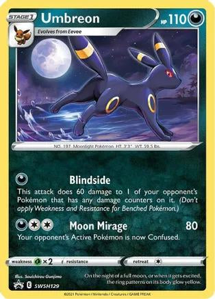 Umbreon SWSH129 Pokemon - SWSH Evolving Skies